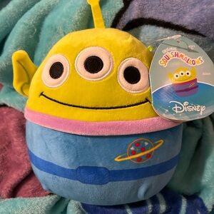 Disney Alien Plush Toy - Yellow and Blue